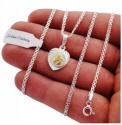 Golden Celebrity Ezüst Lánc+medál+karkötő Gravírozás Ezüst 925 Ajándék Szett