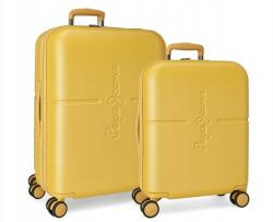 Pepe Jeans Highlight Ochre, Luxus Abs utazóbőröndök szett 70cm/55cm, (7689523)