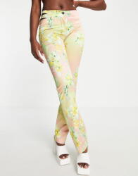 Weekday Színes Floral Print Nadrág (36) (459728)