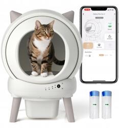  Kostor Neko Öntisztító Macskaalom, Wifi, automata, alkalmazással, kiscicás üzemmód (AKS001)