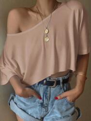 Shein Bézs Oversize Felső (L)