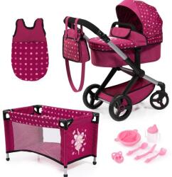 Bayer Design babakocsi Xeo szett bordó (17067AB)