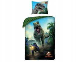 Halantex Kétoldalas pamut lepedő Halantex Jurassic Park, 140/200+70/90, JWC9502 (JW-9502BL)