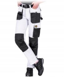 OGRIFOX Női derékig érő munkanadrág fehér, erősített Fio white 34 (OX-FIO-T_WBS)