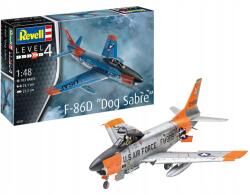 Revell ModelSet repülőgép 63832 F-86D Dog Sabre (1: 48)