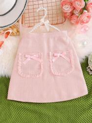 Shein Világos Rózsaszín Zsebes Szoknya (15L) (575856)