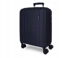 MOVOM Wood sötétkék, kagylóhéjas utazóbőrönd, 55x40x20cm, 38L, 5318664 (5318664)