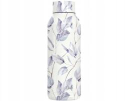 QUOKKA Solid, rozsdamentes acél kulacs termosz Gray Bouquet, 510ml, 12172 (12172)