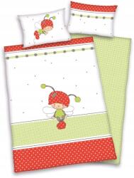 Herding Gyerek pamut ágyneműhuzat Kis Katicabogár, 100/135+40/60 (4006891658661)