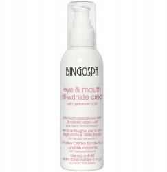BingoSpa Szarkalábak Barázdák Ránctalanító Krém Szem Száj Hialuronsavval (613)