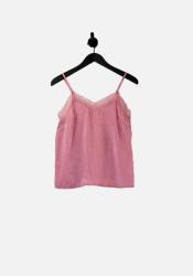 Shein Rózsaszín Csipkés Felső (s) (586690)