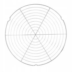  Forgó Nyárs Rozsdamentes Kerek Grillrács Inox 32, 5CM (IJGYP1183)