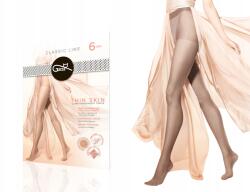 Gatta matt harisnyanadrág Thin Skin, 6 den, nero, 3-M (00030T000)