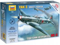 Zvezda Snap Kit repülőgép 7301 Jak-3 szovjet vadászgép (1: 72)