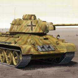 Academy 13502-es tankmodell készlet Német T-34/76 747(r) (1: 35) (8809258925217)