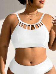 Shein Fehér Cut Out Fürdő Felső (3XL)
