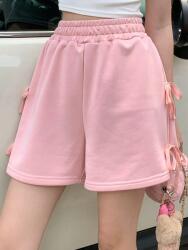 Dazy Világos Rózsaszín Megkötős Rövidnadrág (XL)