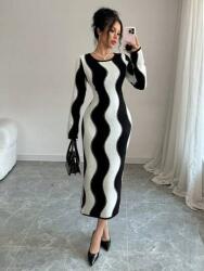 Shein Kétszínű Kötött Ruha (s)