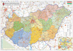 Stiefel Magyarország közigazgatása fóliázott-lécezett - stiefelbolt - 39 800 Ft