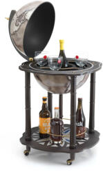 Zoffoli Bárföldgömb gurulós Lapis (a gömb teteje oldalra nyitható) szürke Ø 40 cm