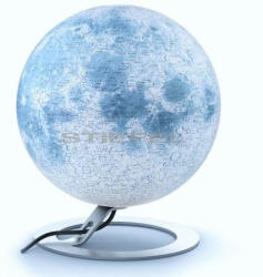  HOLD Gömb - 30cm, fémtalpas, világító