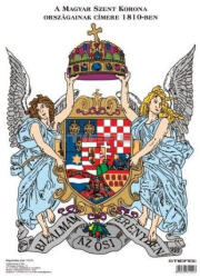 Stiefel A Magyar Szent Korona címere poszter