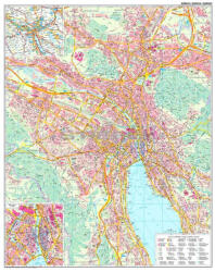 Gizimap Zürich várostérképe