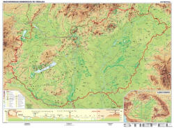 Stiefel Magyarország domborzata falitérkép - stiefelbolt - 50 400 Ft
