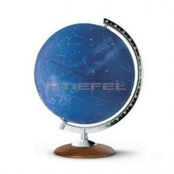  Csillaggömb 30 cm fatalpas műa. meridiános