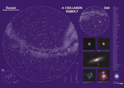 Stiefel A csillagos égbolt poszter (latin és magyar feliratokkal)