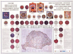Stiefel Erdély és a kiváltságos területek címerei és pecsétjei poszter
