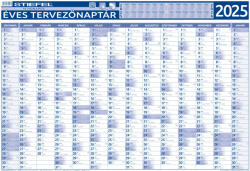 Stiefel Éves tervezőnaptár 2026, keretezett 140x100 cm