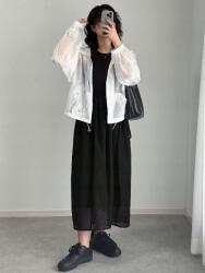 Dazy Fekete MIDI Szoknya (M)