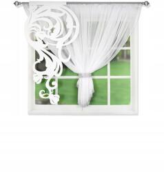 Xzhome Dekorációs Függöny és Áttört Panel Szett Elegáns 400x150 (lam-393)