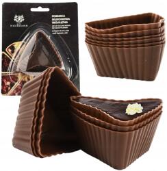 Karl Hausmann 6 db Szilikonos Sütőforma muffinokhoz, Muffin Sütőlemez, Muffin Sütőforma Szett (FOREMKI SILIKONOWE NA BABECZKI MUFFINKI 6szt)