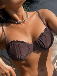 Shein Barna Fodros Fürdőmelltartó (s)