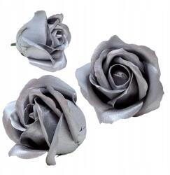 Inspiruj Ezüst Szappanrózsa Szappanrózsák Szappanfejek Virágok flowerboxokhoz (HD00735)