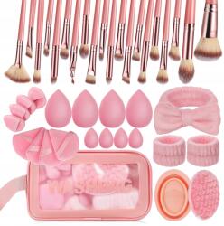 Szem- és arcfesték ecsetkészlet professzionális ecsetkészlet 41 db (F0P110444DTEL9)