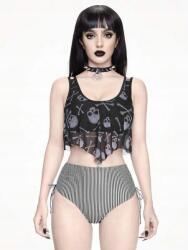 Shein Mintás Kétrészes Fürdőruha (XL) (578618)