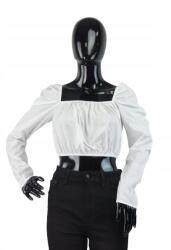 In The Style Fehér Fodros Felső (36) (325452)