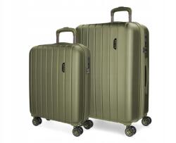 Joumma Bags Movom Fa Khaki, Luxus Abs Utazóbőrönd Szett, 65cm/55cm (531896A)