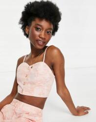  Asos Design Sárgabarack Gombos Felső (32) (453041)