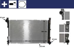 MAHLE Radiator, racire motor MAHLE CR 387 000S (CR 387 000S)