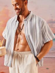 Shein Laza Csíkos Ing (5XL)