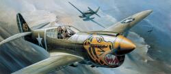 Academy 12468-as modellkészlet P-40E (1: 72)