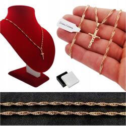 Golden Celebrity Gyönyörű Szingapúri Lánc+kereszt Jezsuiták