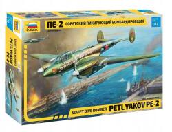 Zvezda Model Kit repülőgép 7283 Petlyakov Pe-2 (1: 72)