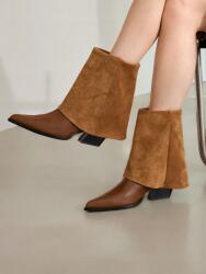  Motf Barna Cipzáras Csizma (37, 5) (598025)