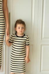 Shein Csíkos Kivágott Ruha (5L)