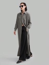 Shein Szürke Hosszú Ing Zsebek (s) (595130)